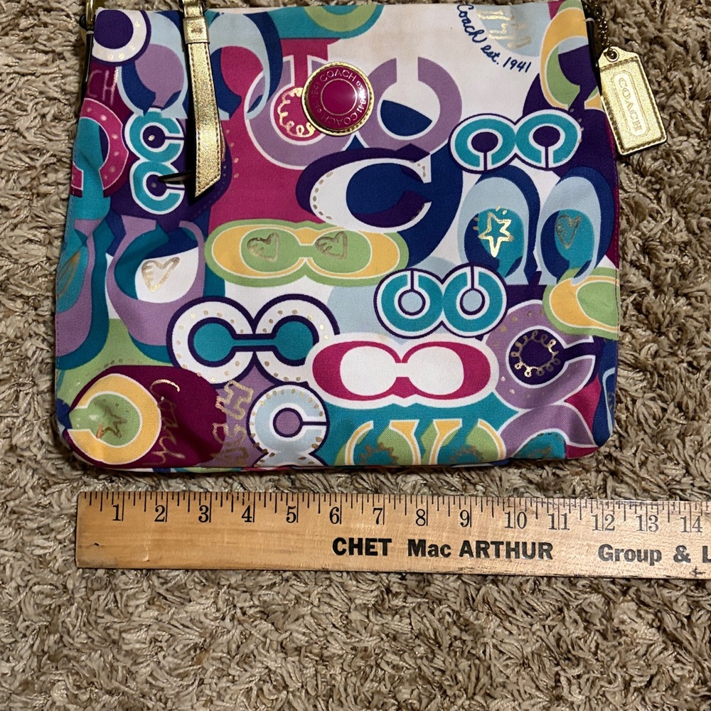 Coach Multicolor Crossbody Bag Poppy - Picture 2 of 8